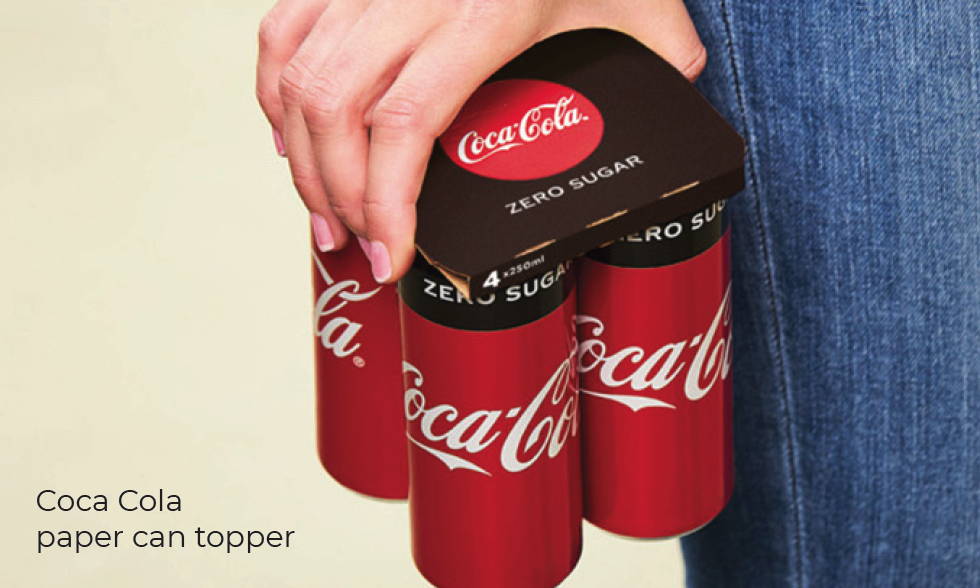Coca Cola Paper Can Topper
