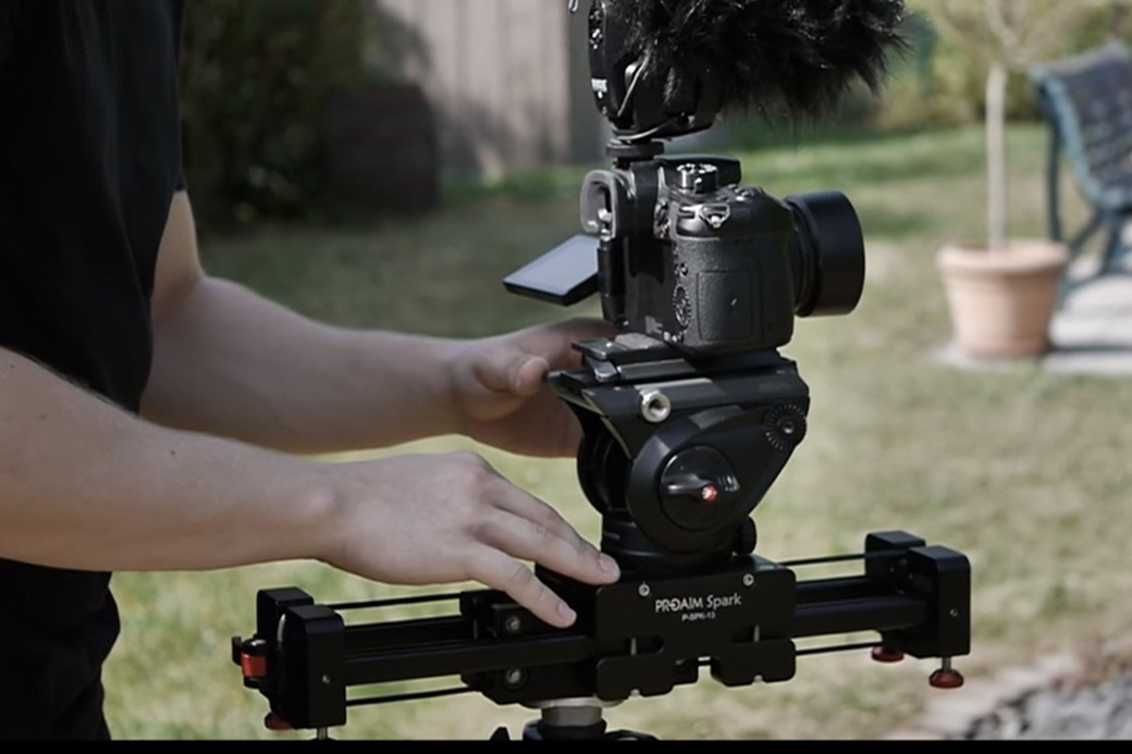 Proaim Spark Dual-Length Slider for DSLR Video Camera | 13” 17”