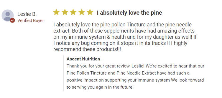 Pine Needle Extract Review
