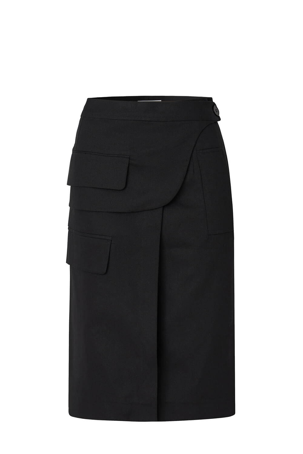 Oroton Cotton Utility Skirt