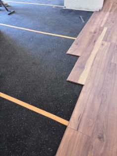 UnderBlock Rubber Flooring Underlayment