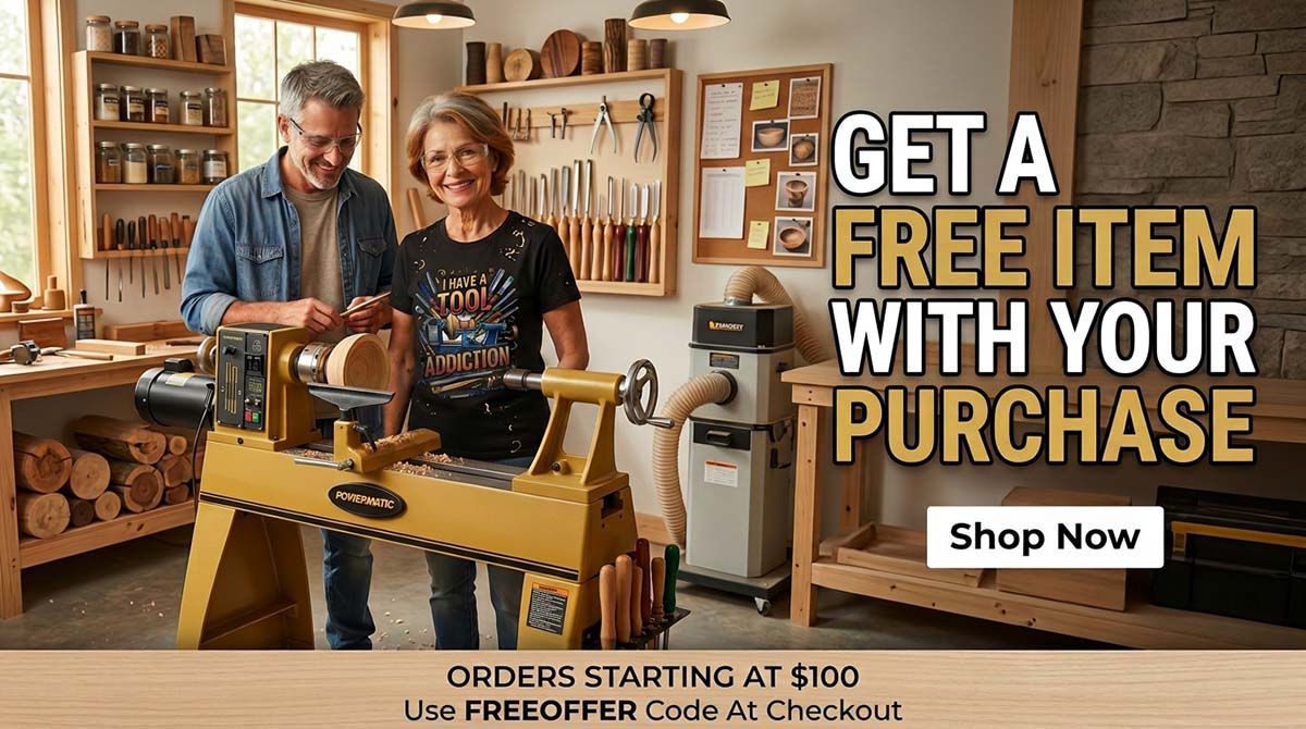 The Woodturning Store - Free Offer