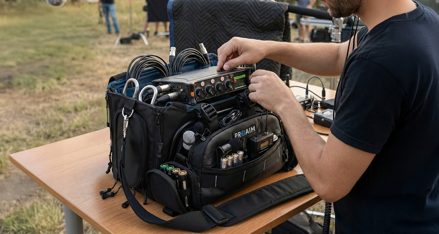 Proaim Audio Cine Cube Bag for Sound Mixers