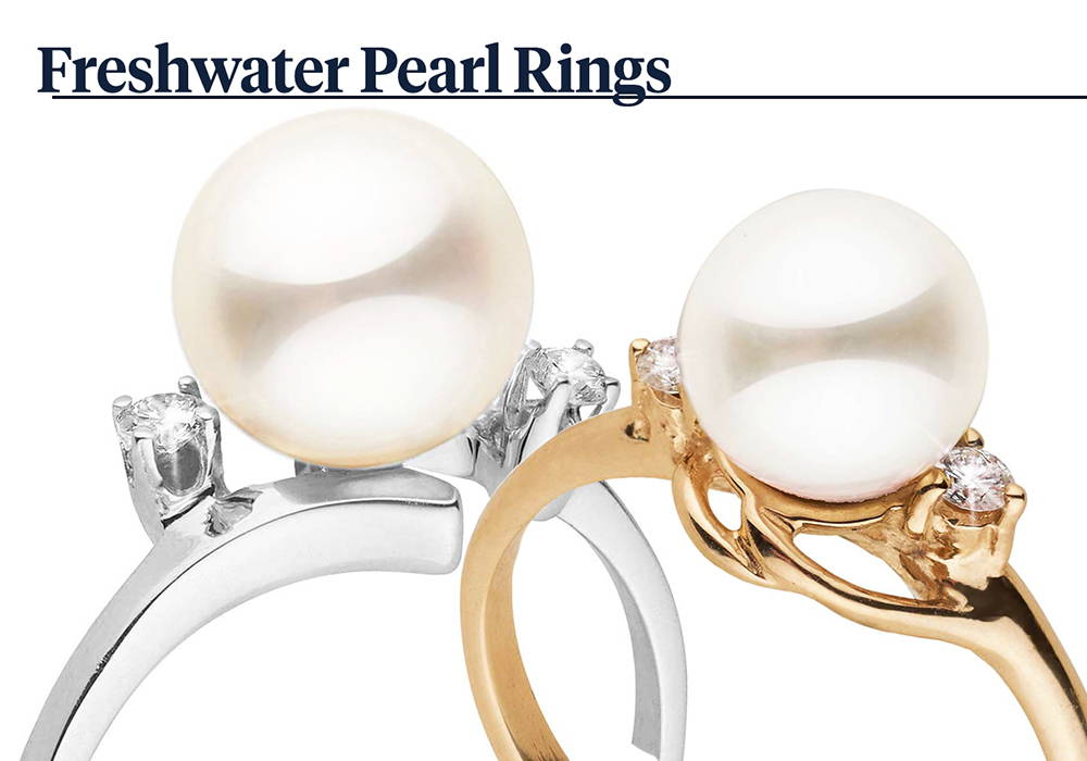 Freshwater Pearl Jewelry Styles: Pearl Rings