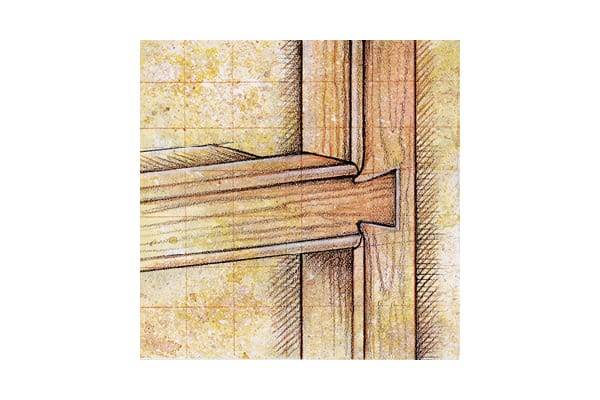 Stickley Furniture dovetailed cross rails