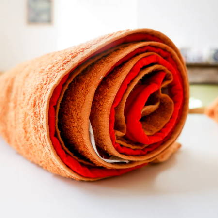 Roll Up a Quilt in a Towel