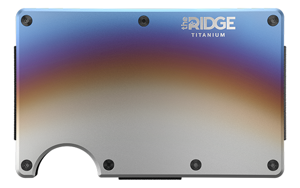 Mojave Tan Ridge Wallet — Sleek Aluminum // The Ridge Both