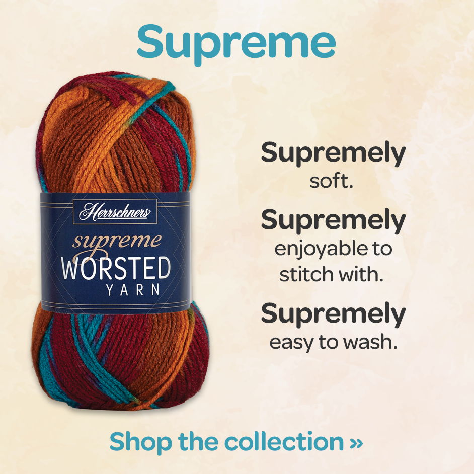 Supreme. Supremely soft. Supremely enjoyable to stitch with. Supremely easy to wash. Shop the Collection.