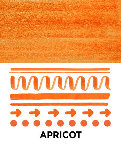 apricot swatch