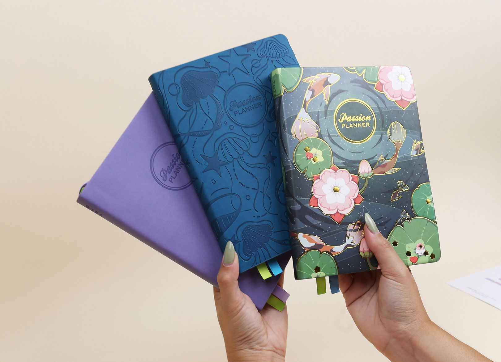 Periwinkle, Jellyfish, & Koi Fish Covers