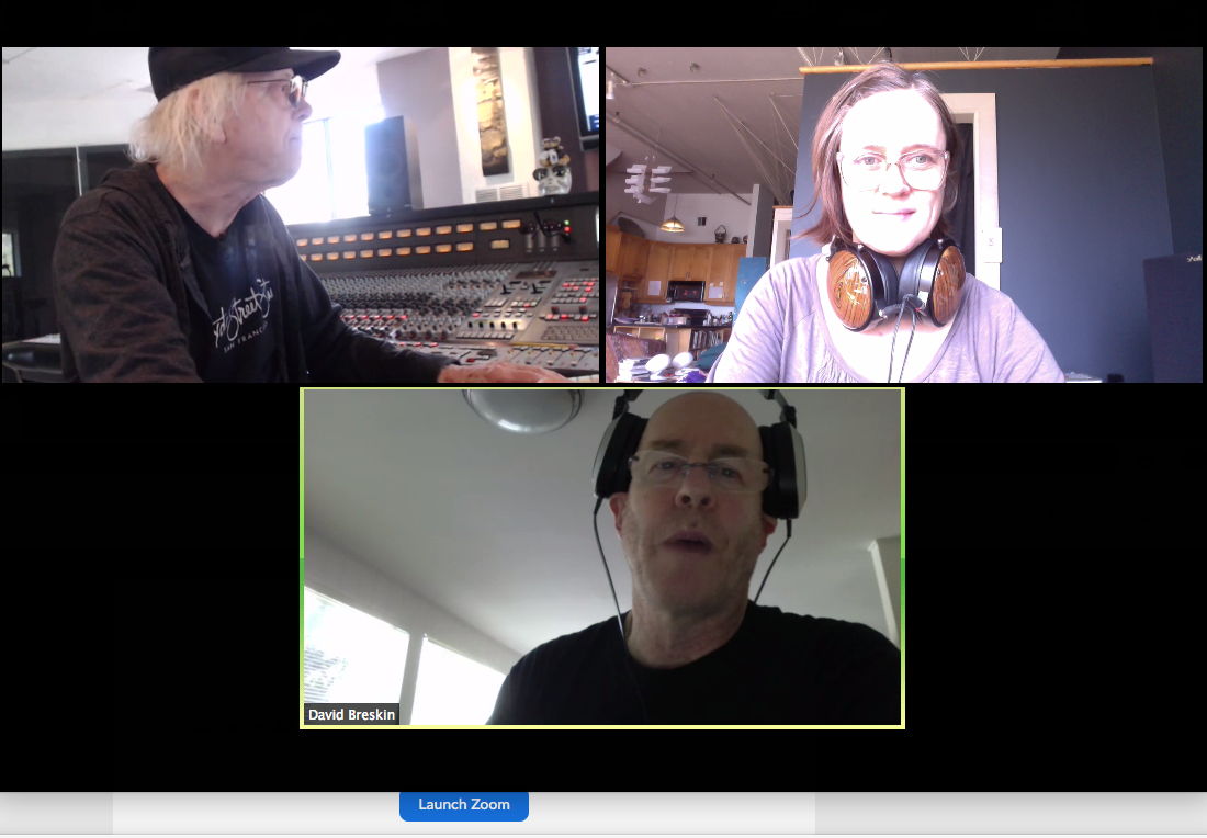 Ingrid Laubrock, Ron St. Germaine and David Breskin