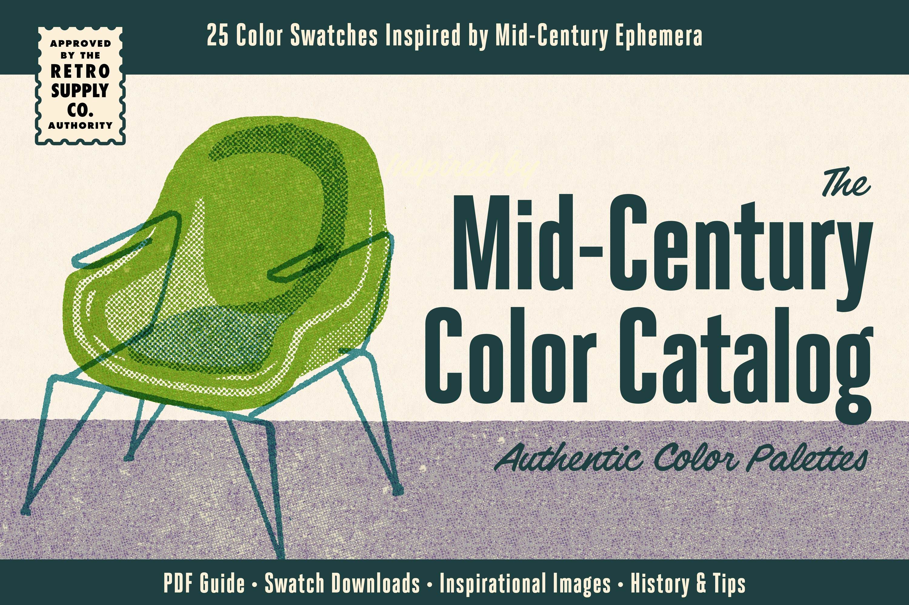 Mid-Century Color Catalog by RetroSupply Co.
