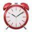 red alarm clock emoji