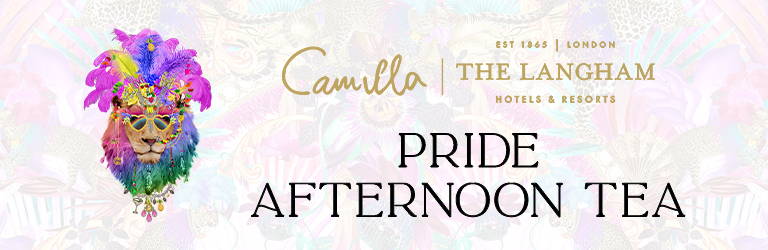 CAMILLA | THE LANGHAM | PRIDE AFTERNOON TEA