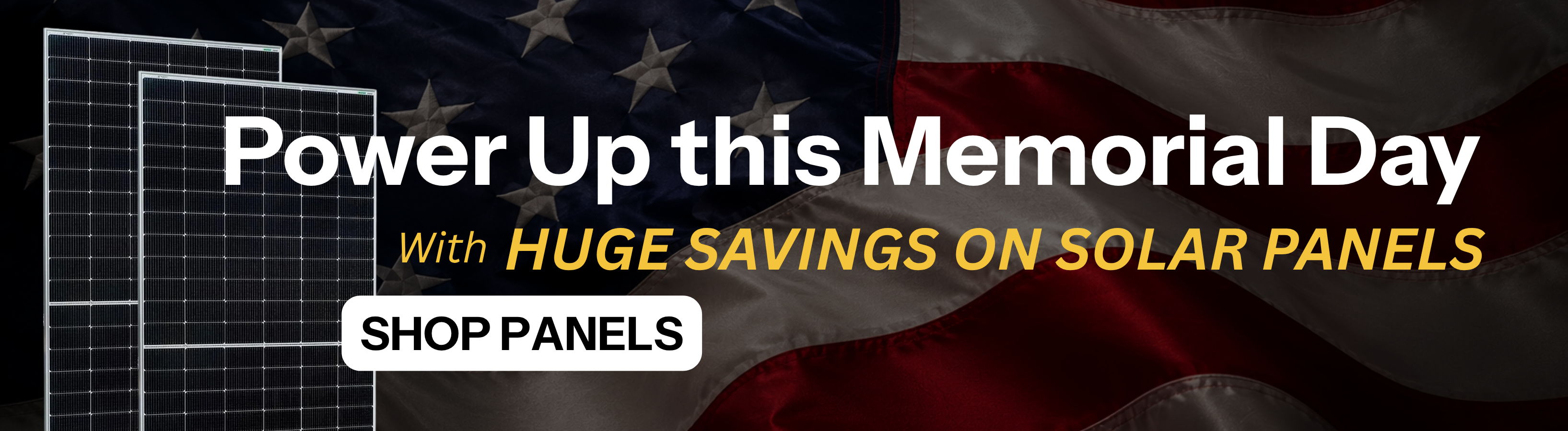 Get huge savings on solar panels this Memorial Day! Showing list of solar panels and prices. Shop now!