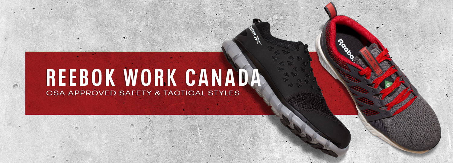 Reebok Work Canada - CSA Approved Safety & Military Footwear