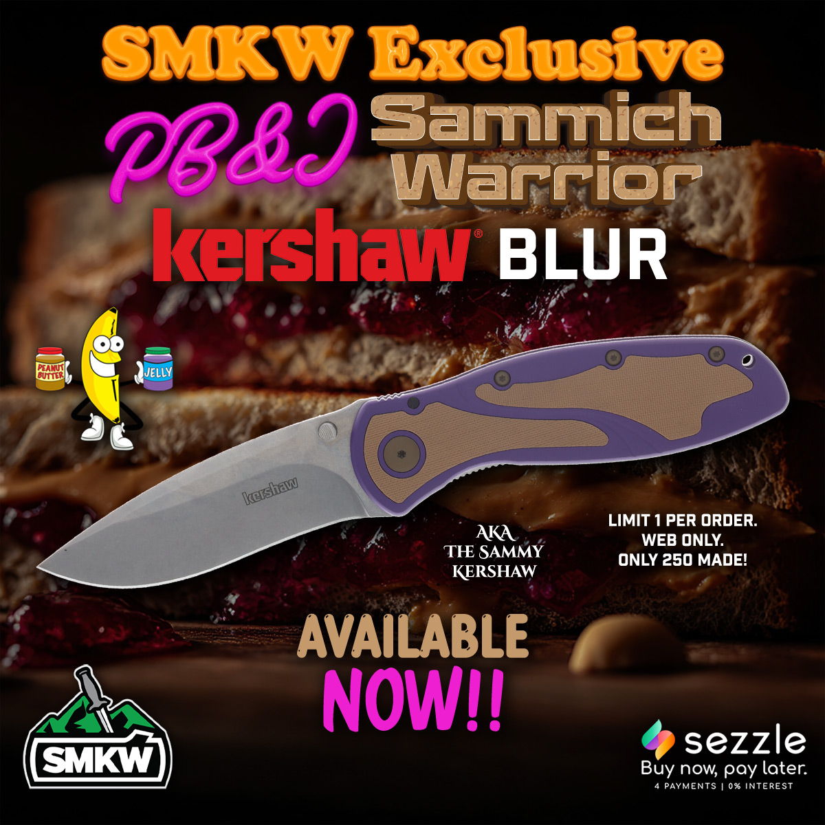 Kershaw PBJ Sammich Warrior Blur