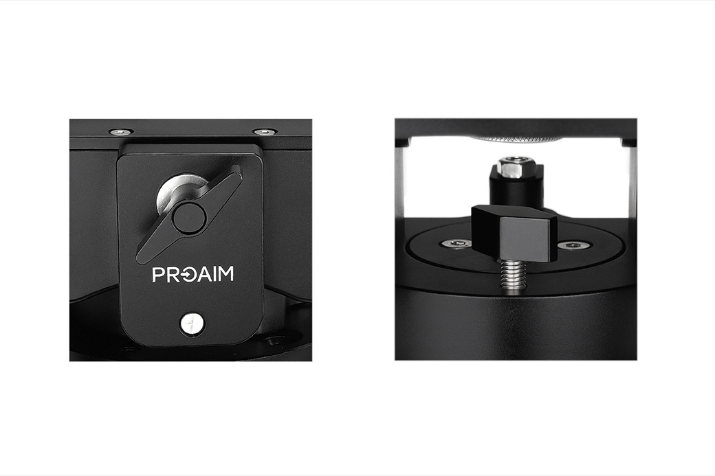 Proaim Rocker Camera Plate System with Euro/Elemac Base Mount