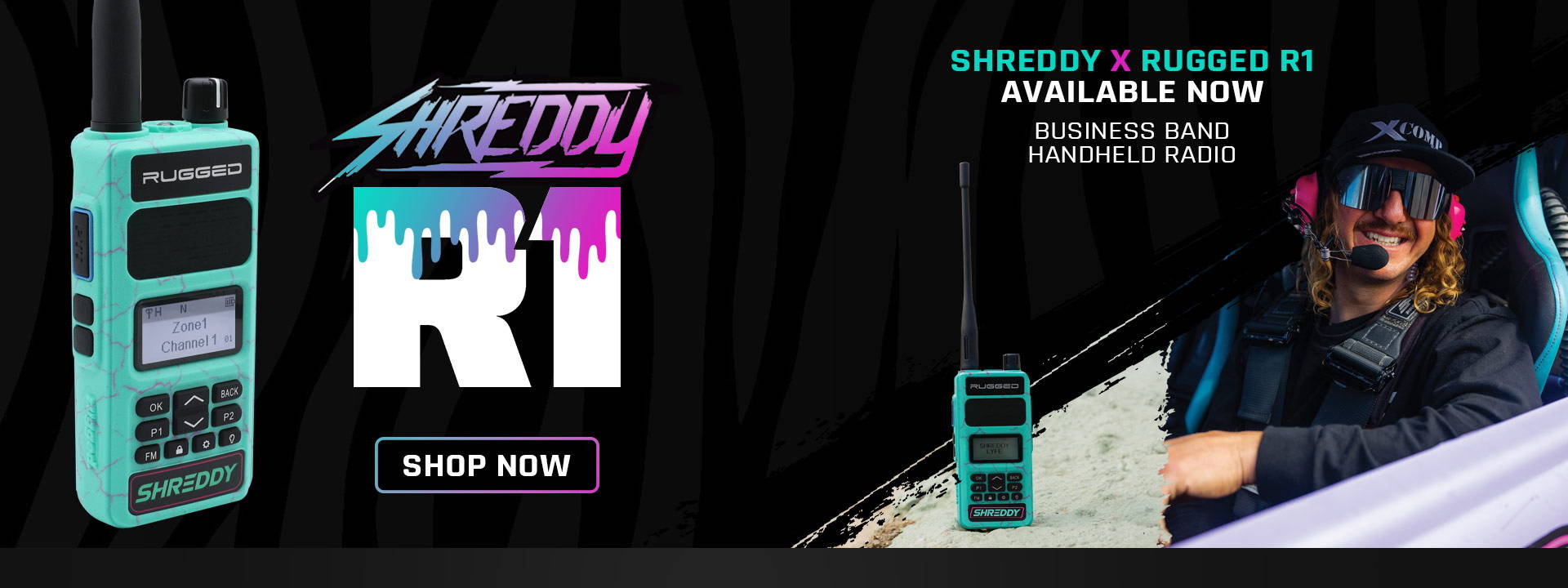 SHREDDY R1 Business Band Handheld Radio
