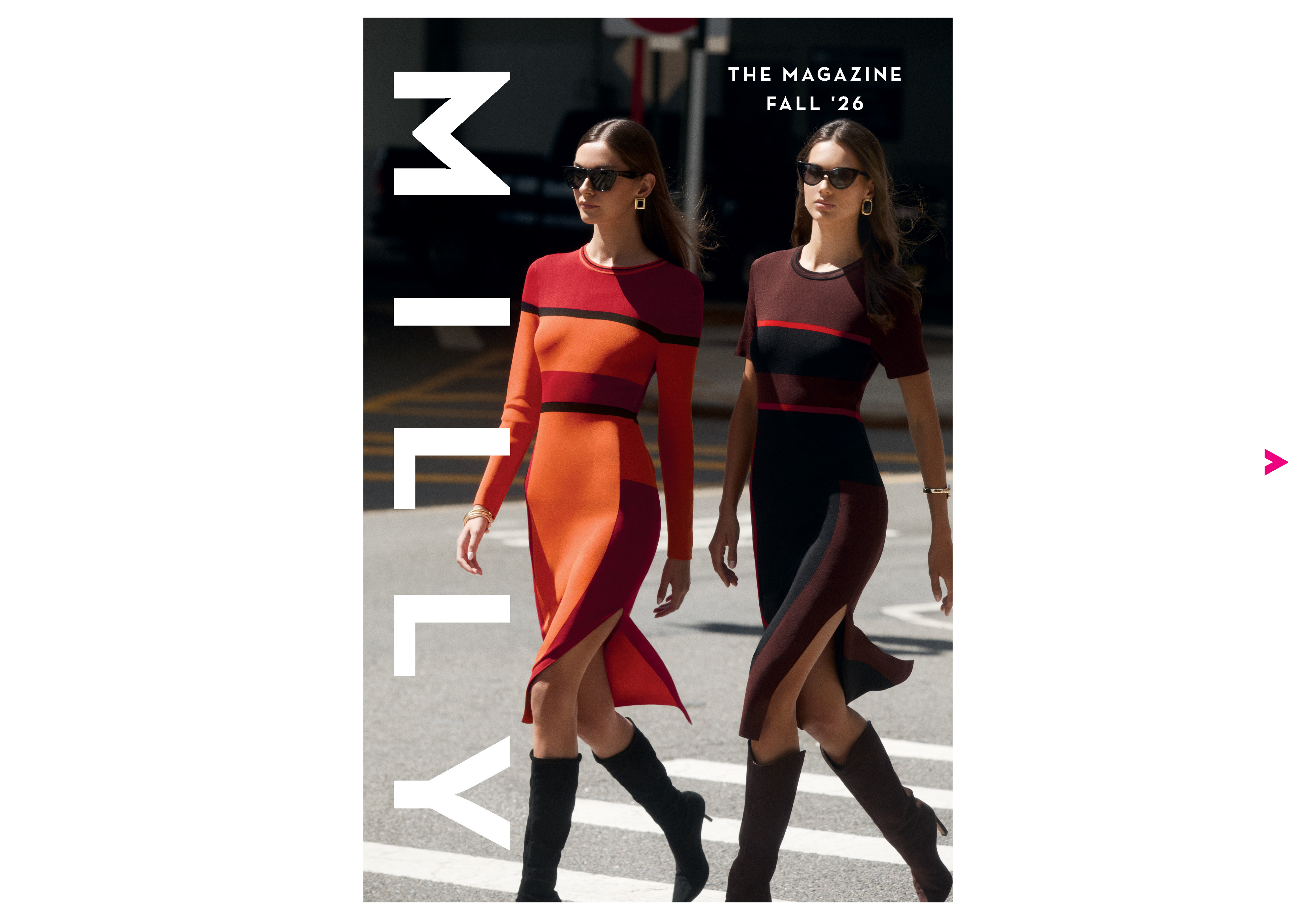 MILLY Fall 26 Catalog Page 1 - The Fall Issue