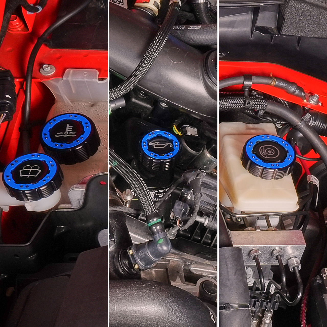 IAG Off-Road Beadlock Cap Kit for 2021+ Ford Bronco, 2024+ Ranger, 2022+ Maverick