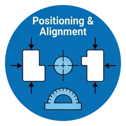 Soldering robots-vision systems and sensors-positioning and alignment