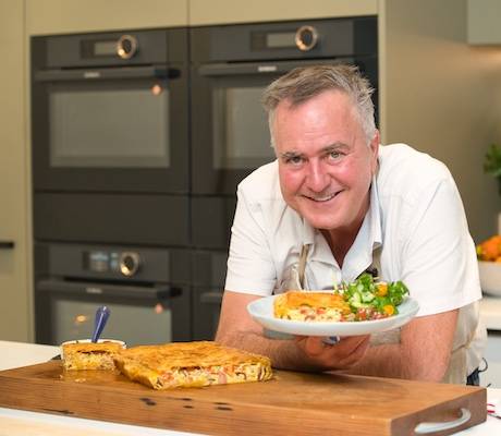 Chef Simon Gault in Gault's Deli with De Dietrich ovens