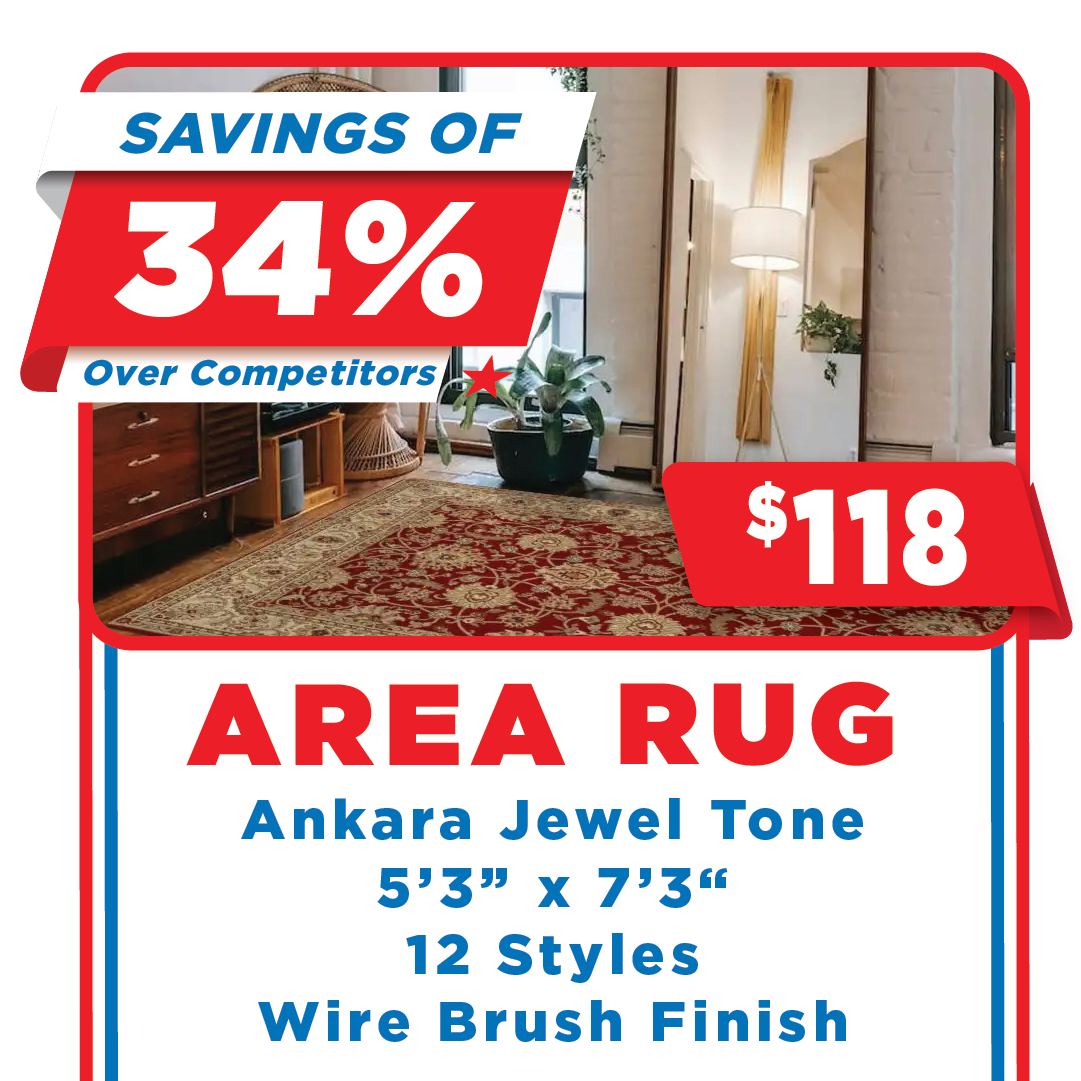 Ankara rug labor day savings