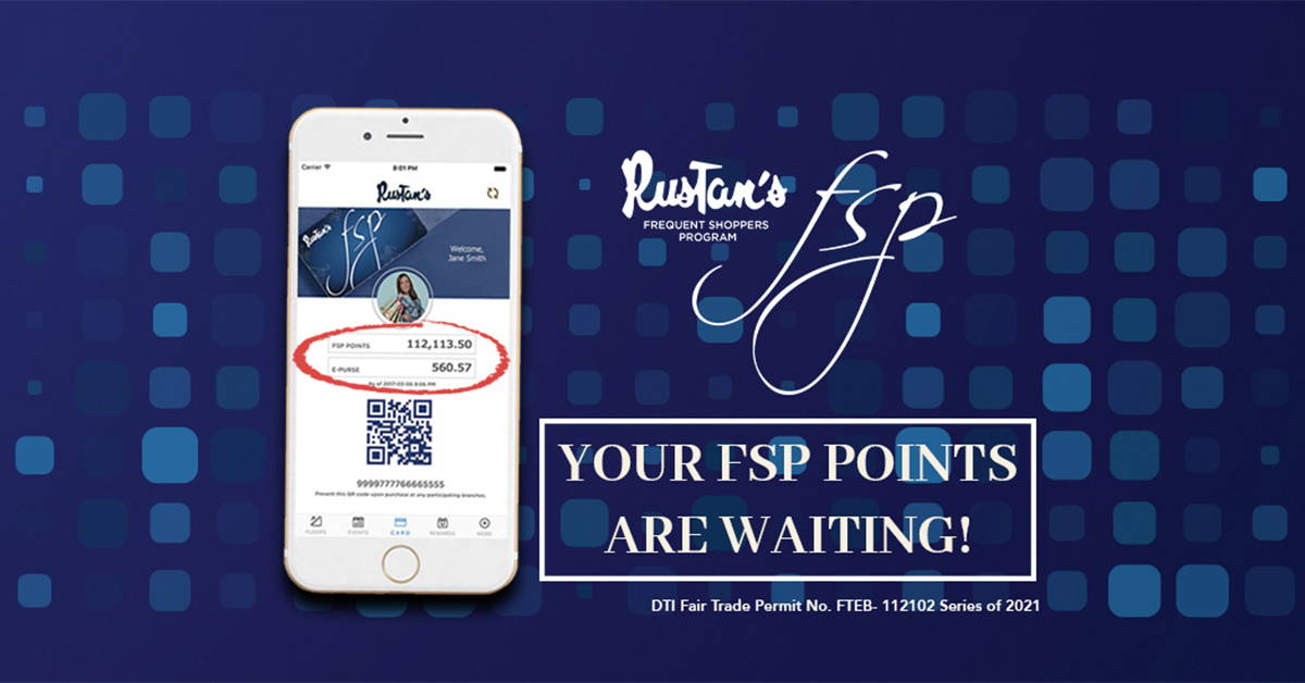 Your FSP Points are Waiting — Rustans.com | Rustan's