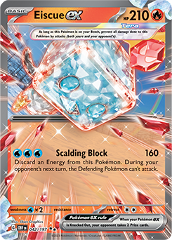Scarlet & Violet Obsidian Flames - Eiscue ex