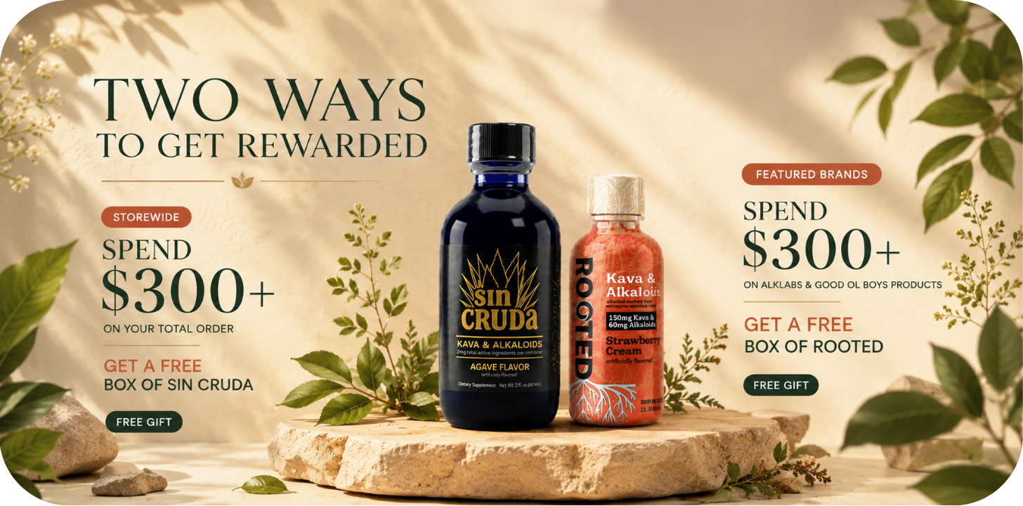 Promotional image for rewards program featuring two products and spending details.