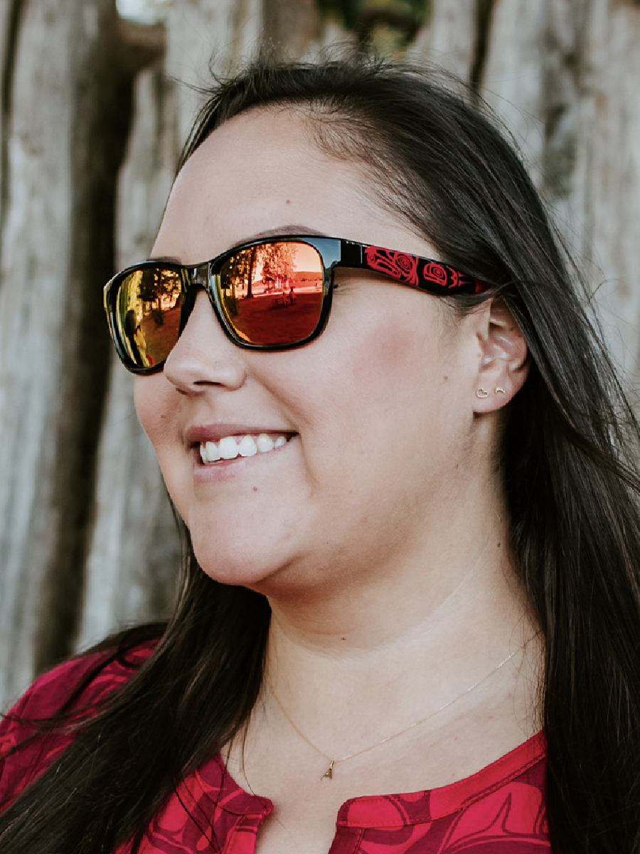 Raven and Light Sunglasses Metallic Mirror by Corey Bulpitt