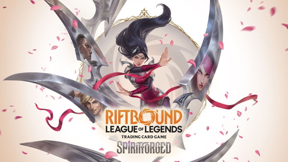 Riftbound artwork featuring a character from League of Legends with blades.