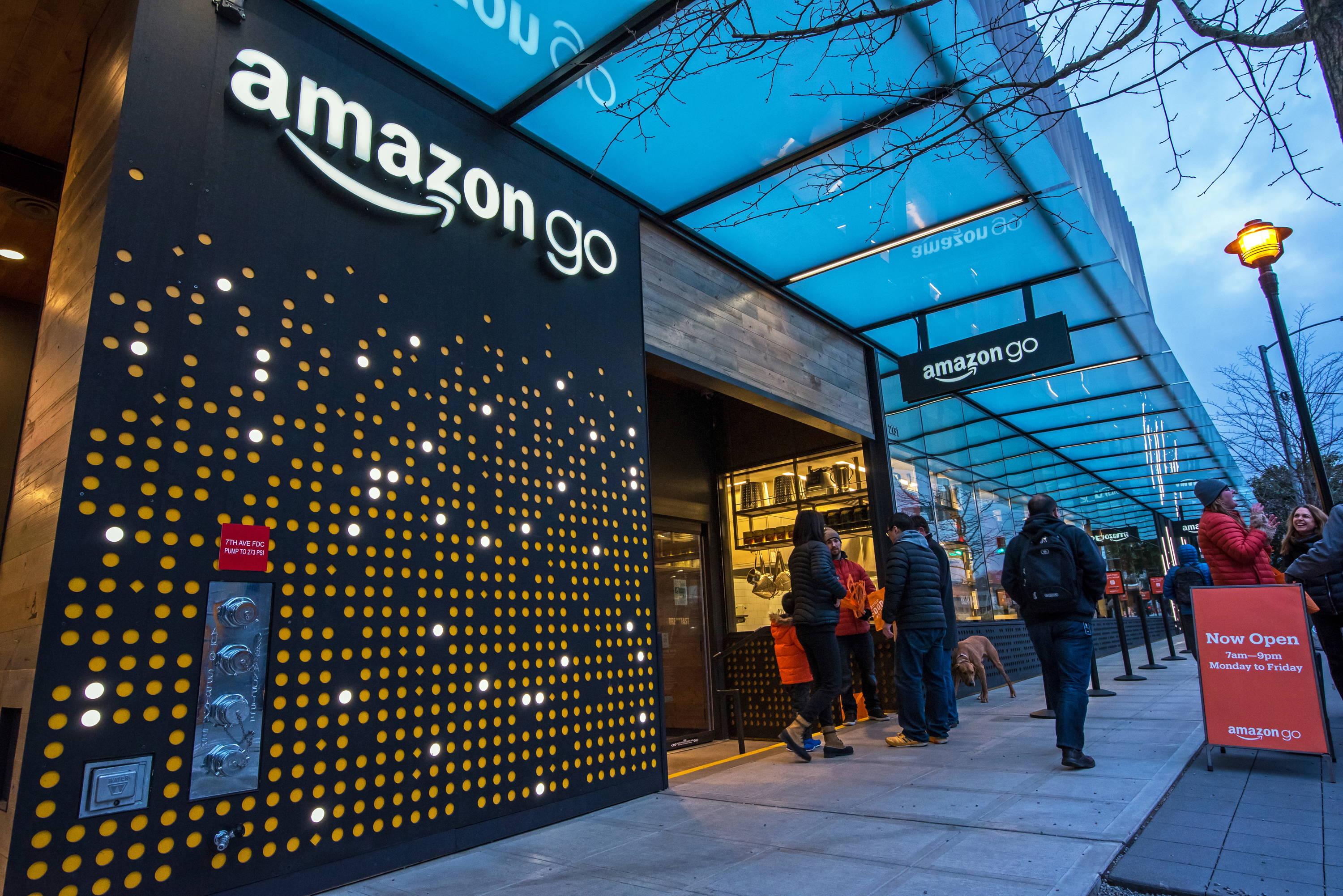 Amazon go building