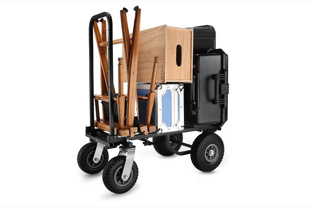 Proaim Vanguard Collapsible Utility Production Cart for Film, Television & Photo Industry