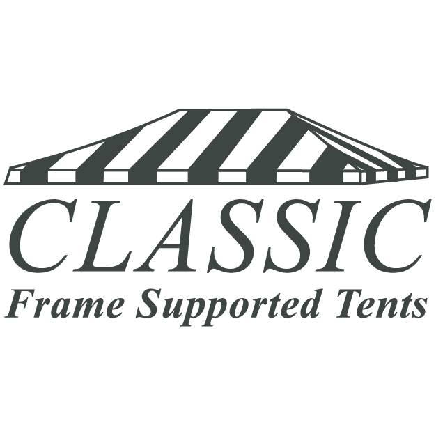 classic series frame tent logo