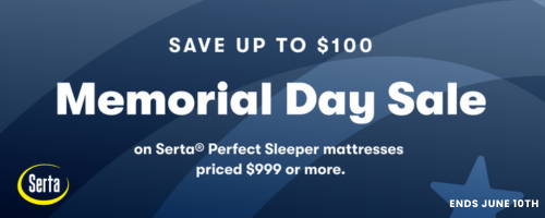 Serta Perfect Sleeper Memorial Day Sale