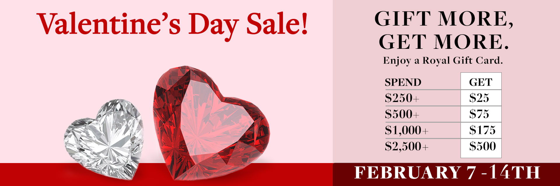 Valentine's Day Sale