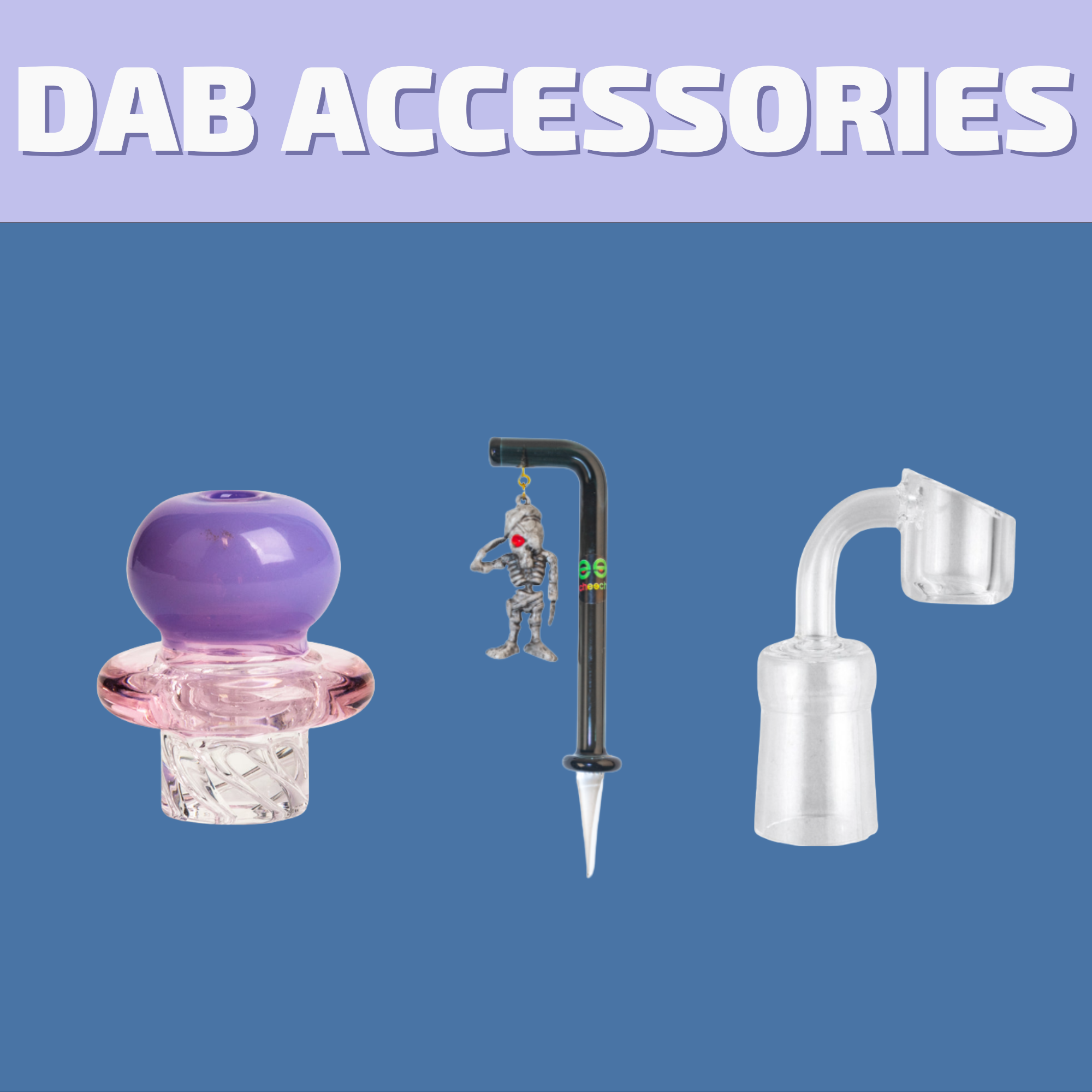 Shop the best selection Dab Rigs, Carb Caps, Torches, and Dab Pads for same day delivery in Winnipeg or visit our dispensary on 580 Academy Road. 