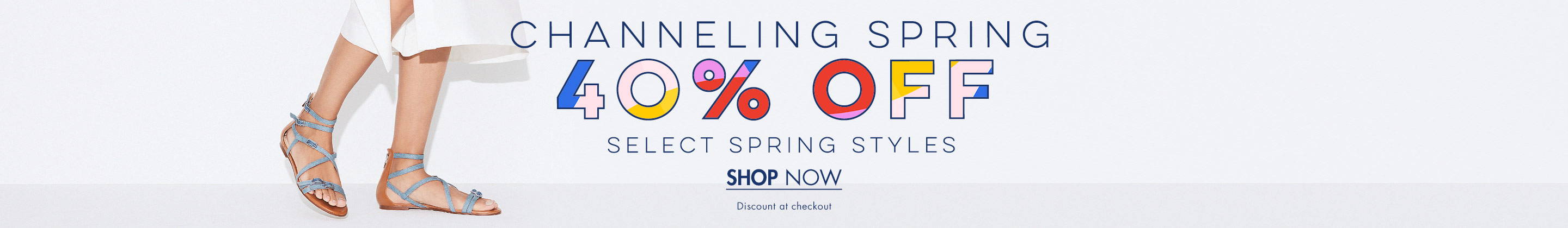 40% Off Spring Styles