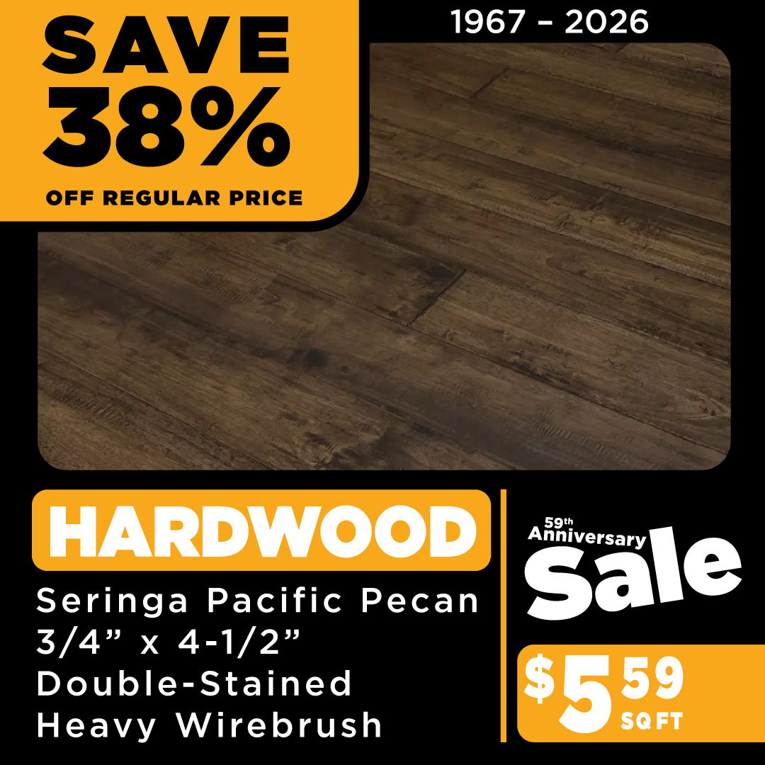 anniversary sale hardwood