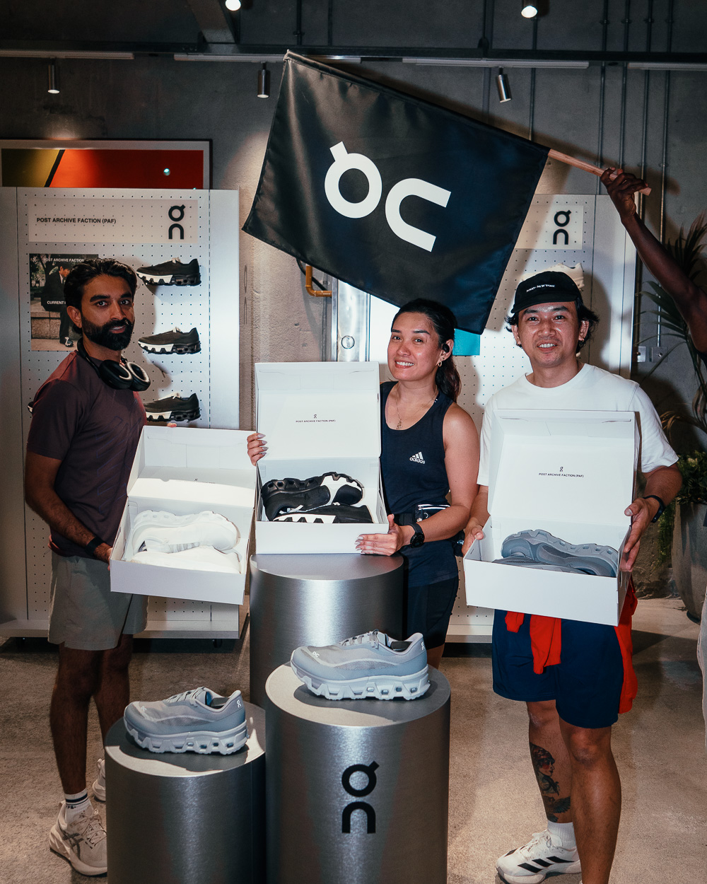 On branded gifts for FRAME RUN CLUB participants