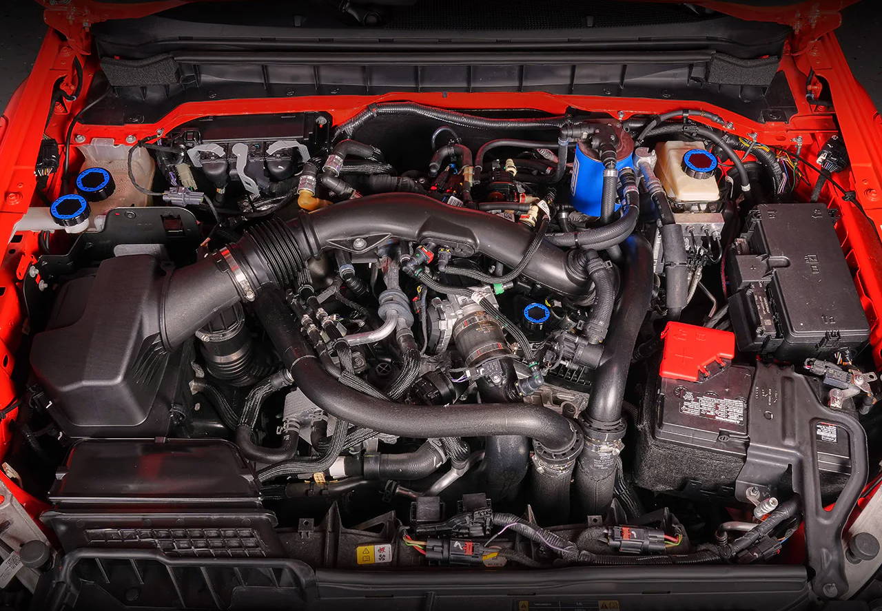 IAG Off-Road Beadlock Cap Kit Installed 2022 Ford Bronco 