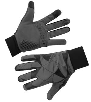 streetline reflective cycling gloves