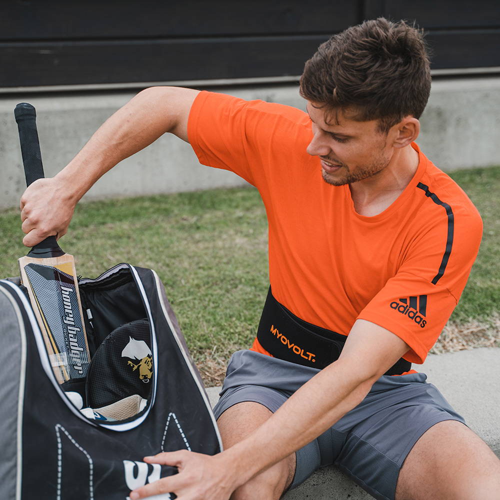 Cricket player Brett Randell tell us how Myovolt is helping him manage his lower back arthritis to continue playing at a professional level.