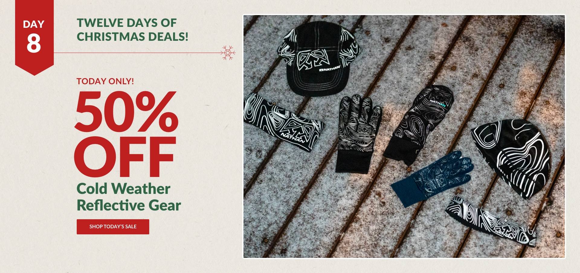 Today Only! 50% Off Cold Weather Reflective Gear Shop Today's Sale