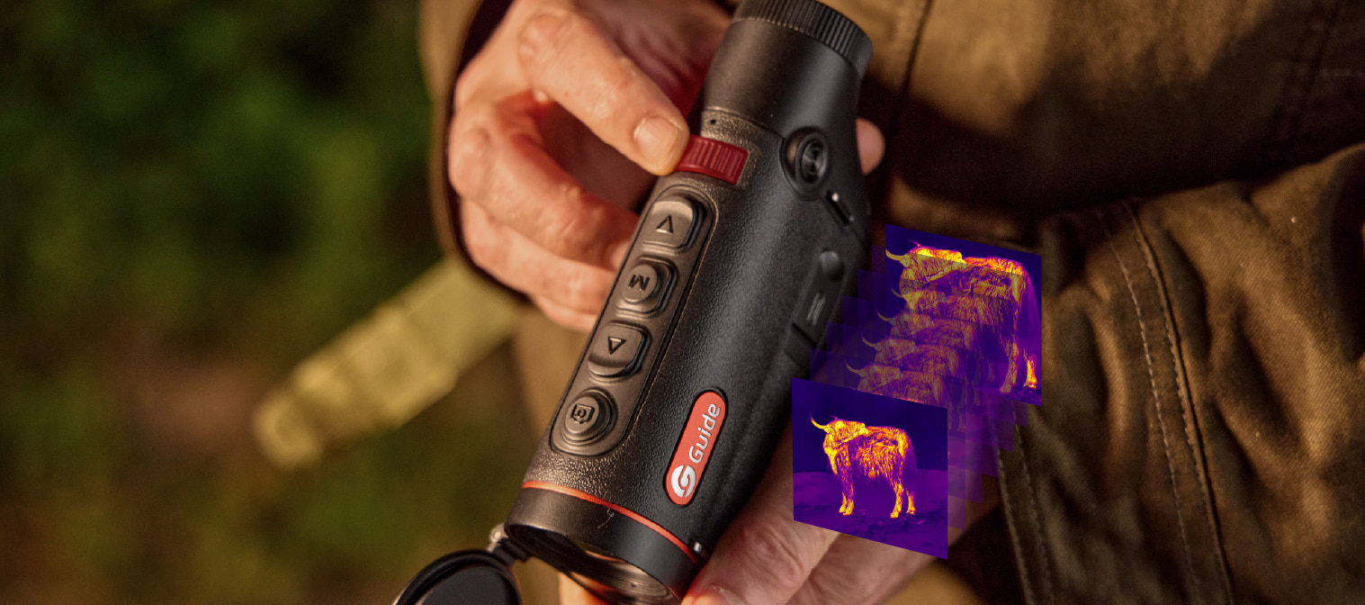 Guide TD435LS one-handed focusing roller and ambidextrous controls