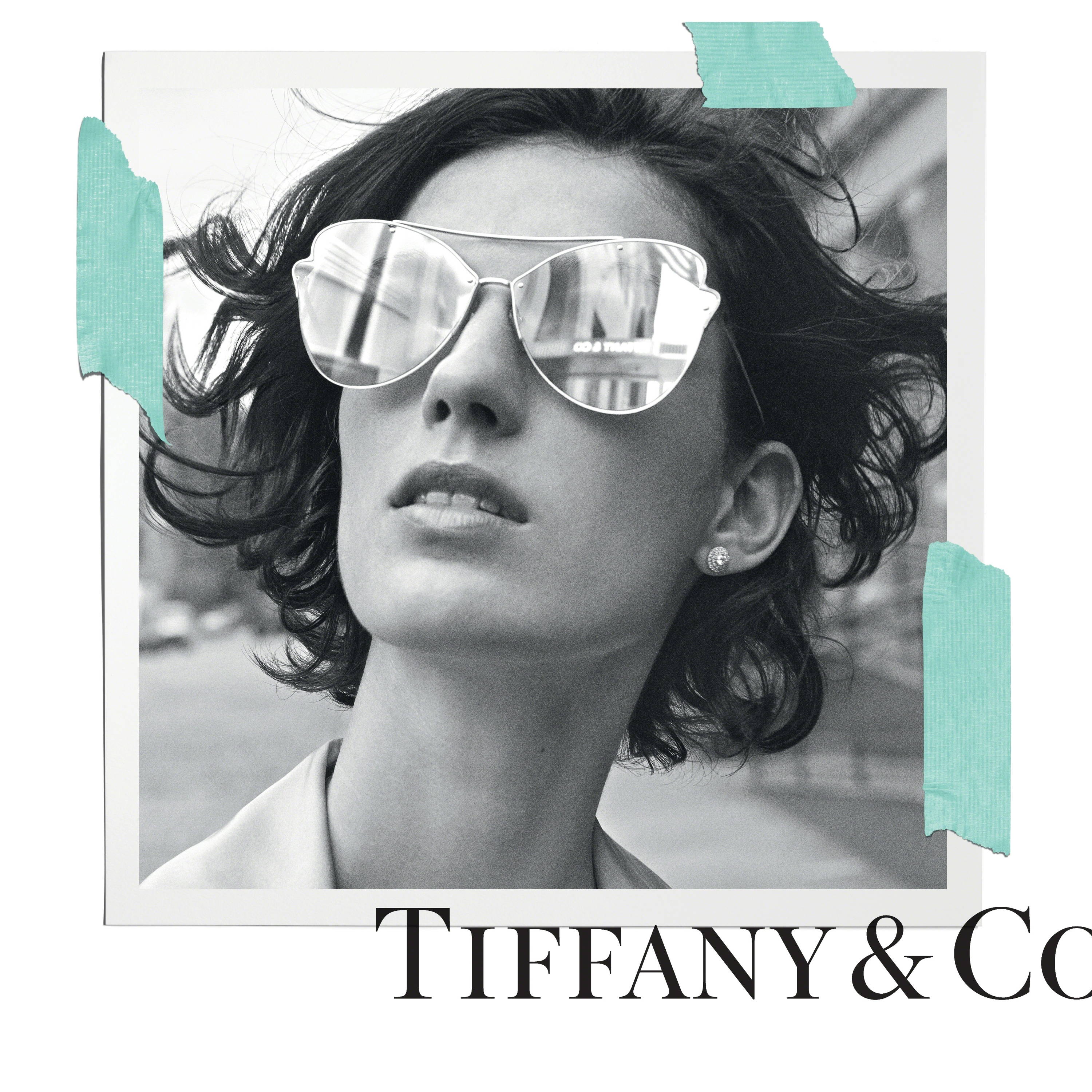 tiffany sunglasses with flower on side