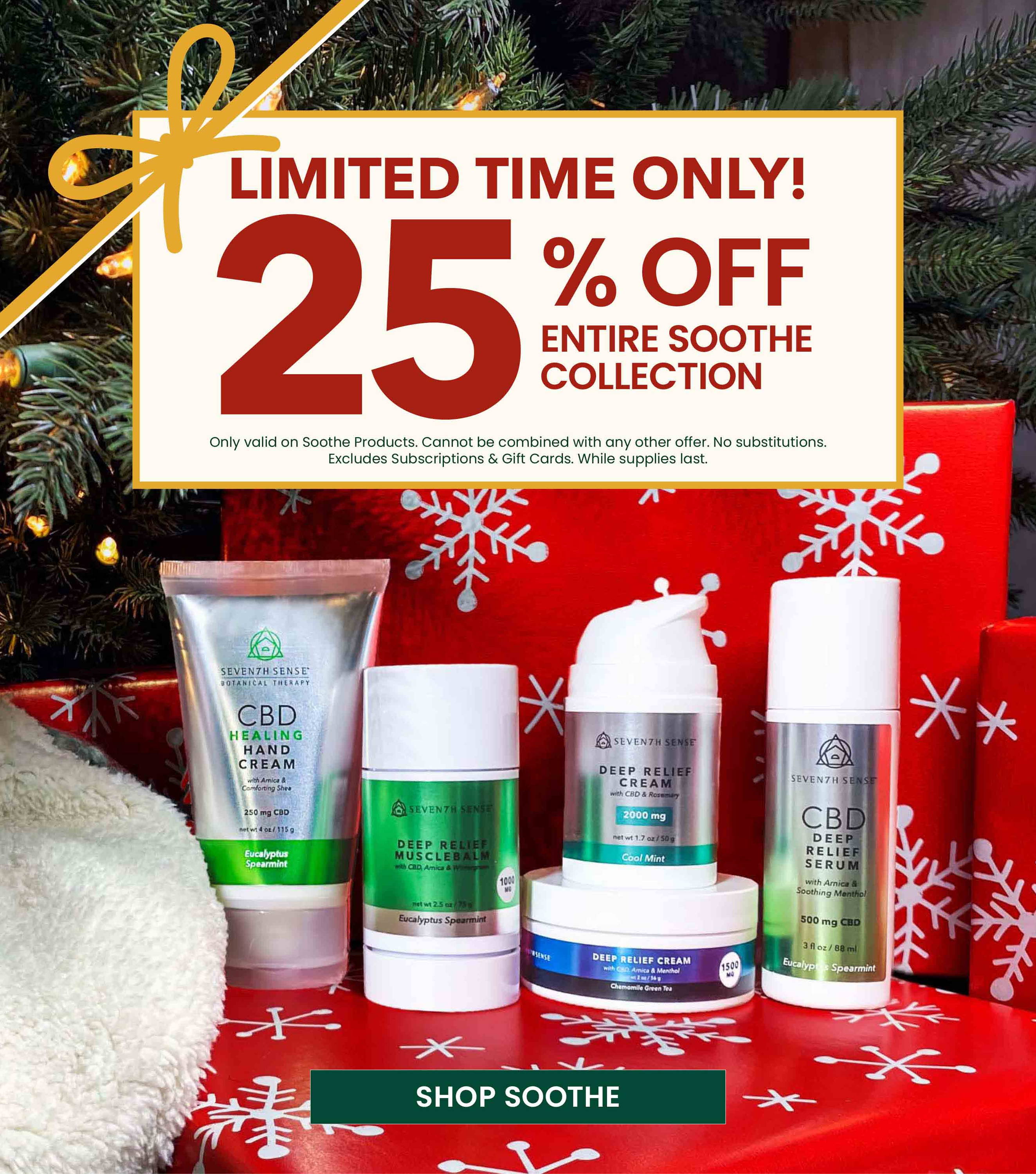 25% Off Entire Soothe Collection