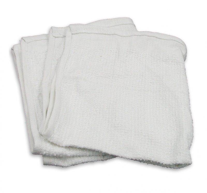 White Bar Towel – America's Choice Bar Rag – A&A Wiping Cloth
